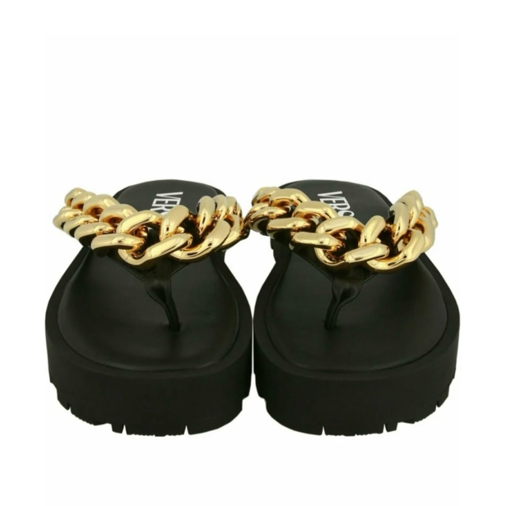 Versace Calfskin Sandals